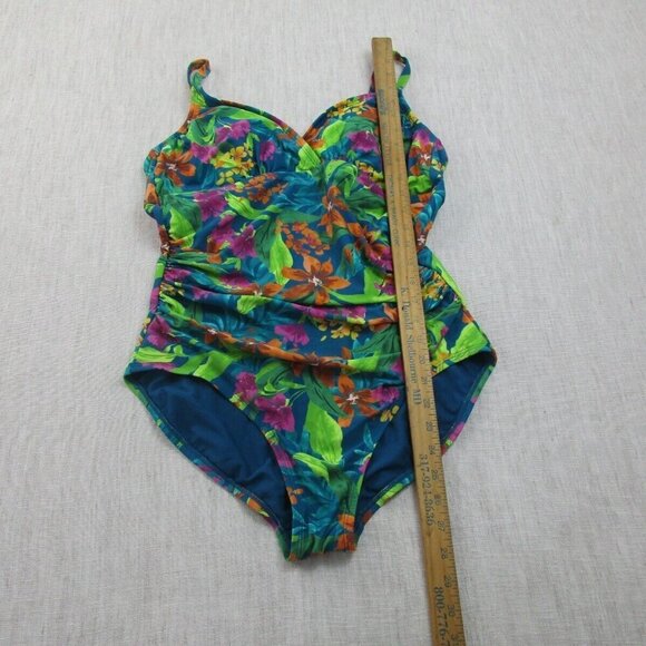 Kona Sol‎ Bodysuit Womens L Multi Full Seat Coverage Adjustable Straps VN1345353 - Picture 10 of 11